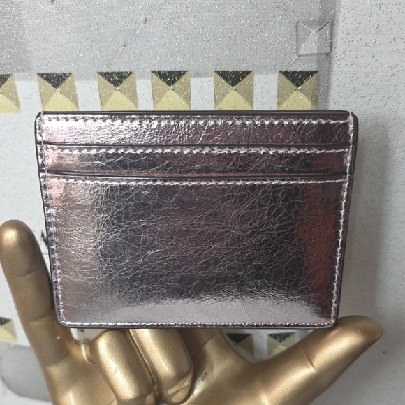 Kate Spade Metallic Card Holder NWT - Picture 5 of 7